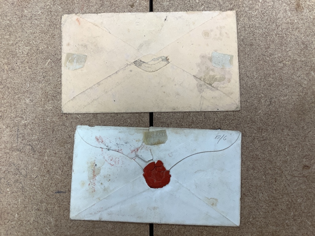 A group of covers to include 1d black in 1841 cover, USA 1857 cover, China 1934 to England